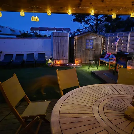 Maison Face A L'ocean Classe 3 Etoiles * Montalivet-les-Bains